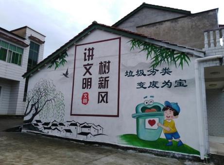 宝丰墙绘是现在流行的墙体广告