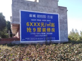 宝丰墙体广告的好处