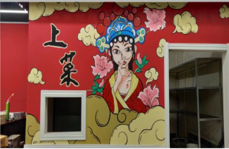 宝丰墙体彩绘的发展和应用